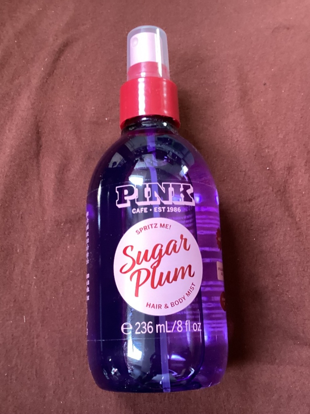 Victoria’s Secret PINK Sugar Plum Hair & Body Mist 236 mL / 8 fl oz New